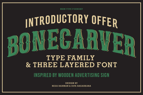 Bone Carver Font: A Tool for Creative Expression and Workflow Integration