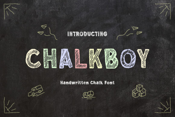 Chalkboy: A Playful Font for Every Project