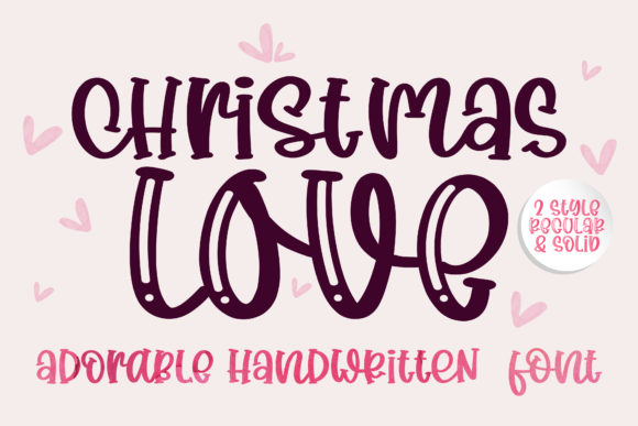 Christmas Love Display Font