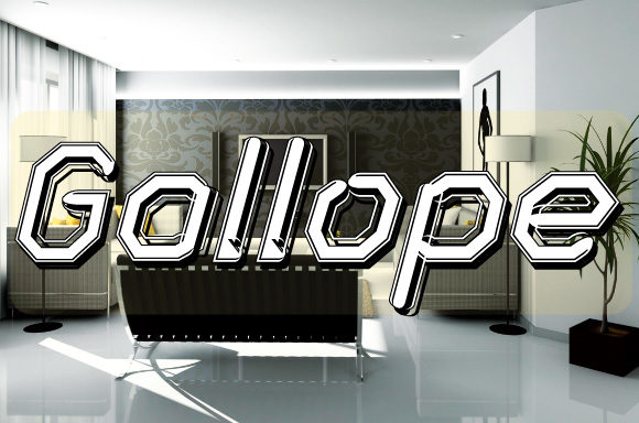 Gallope: A Versatile Display Font for Modern Design