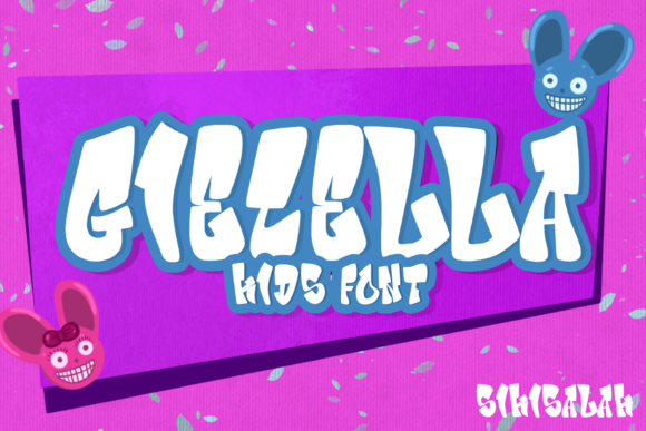 Giecella Kids: A Playful Font for Creative Expression
