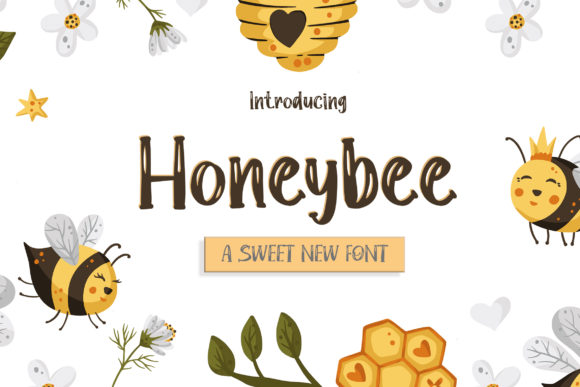 Honeybee Font: A Handwritten Display Font with Unique Features