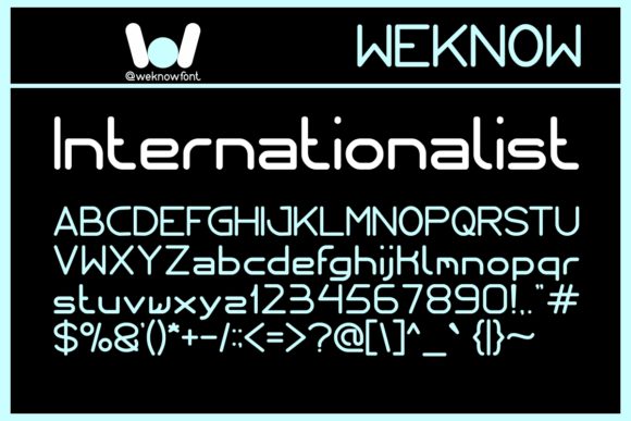 Internationalist: A Versatile Font for Modern Design