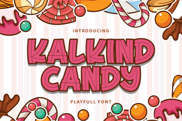 Kalkind Candy: A Bold Font for Creative Expression