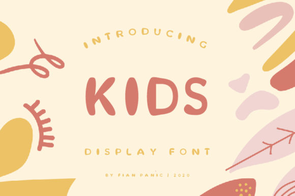 Kids Font: A Playful and Authentic Choice for Children-Focused Designs