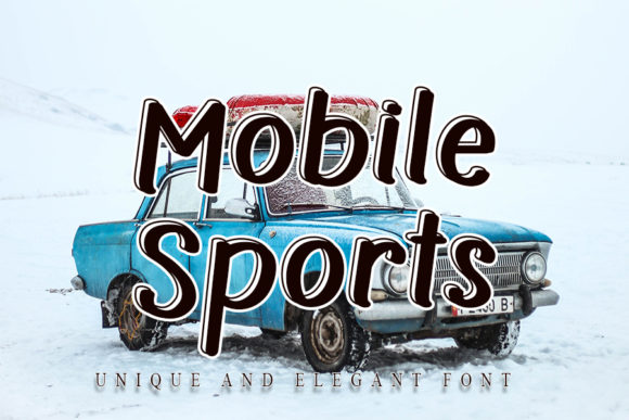 Mobile Sports: A Versatile Font for Modern Workflows