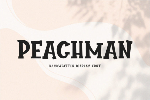 Peachman: A Handwritten Font for Strategic Creativity and Branding