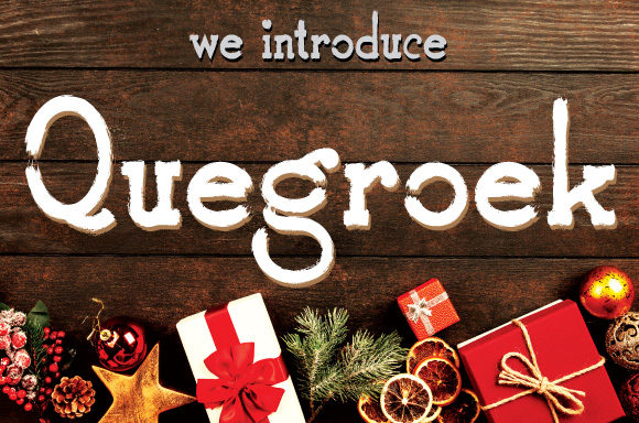 Quegroek Font: A Trendy Choice for Creative Projects