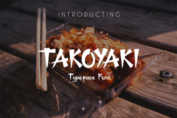 Takoyaki: A Versatile Display Font Inspired by Japanese Culture